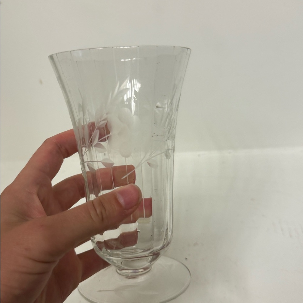 Vintage Fostoria Crystal glass - Picture 3 of 3